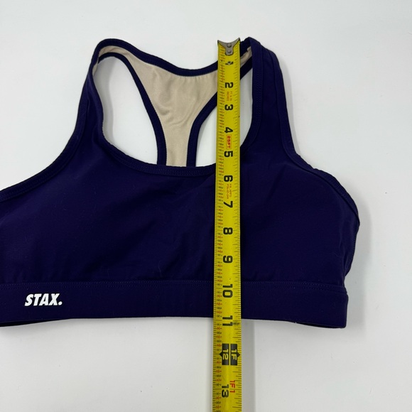 NWOT Stax Sports Bra Blue size small - Picture 7 of 7
